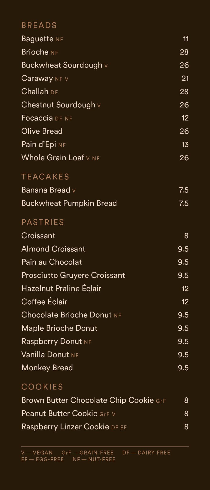 Menu – Breadblok